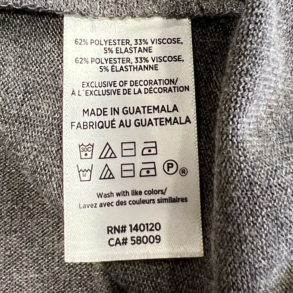 Stella & Dot women’s gray addy sweater poncho size Medium NWT - Picture 9 of 9